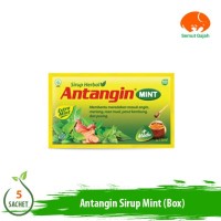 ANTANGIN SYRUP MINT DUS ISI 5 SACHET