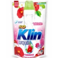 So Klin Liquid Detergent Korean Camellia Pouch 750 mL