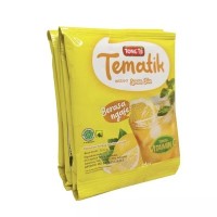 Tong Tji Tematik Lemon Tea Sachet 10pcs