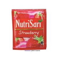 Nutrisari Strawberry Sachet 5pcs