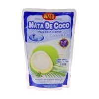 Inaco Nata de Coco in Syrup Rasa Vanilla @1Kg