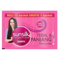 Sunsilk Thick & Long Shampoo 6x10ml